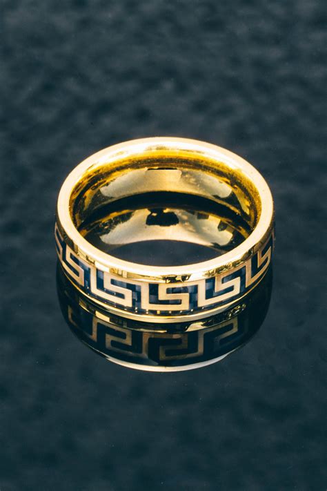 versace men jewellery|versace men's wedding rings.